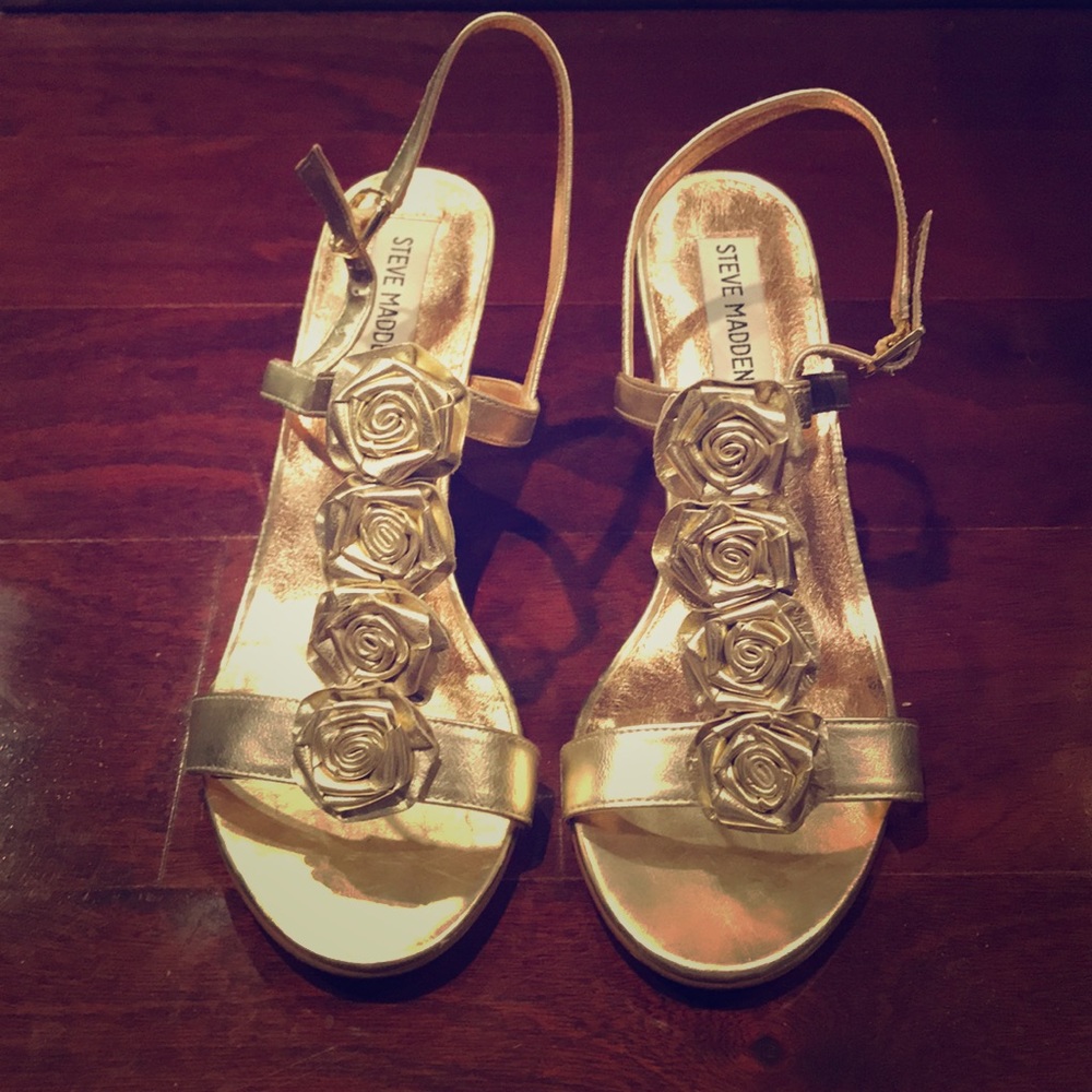 STEVE MADDEN Goldwyn Heels - Size 8M Womens